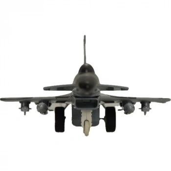 Ctoy Sürtmeli Çek Bırak J-10 Savaş Uçağı Gri Mavi