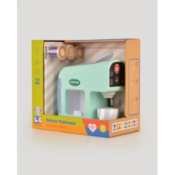 Dokunmatik Ekranlı ve Sesli Oyuncak Kahve Makinesi - LC-30990