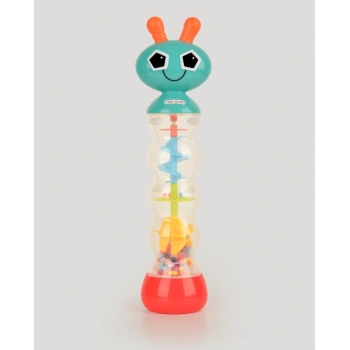 Dönebilen Başlıklı İçi Boncuklu Aynalı Tırtıl Çıngırak - LC-31008