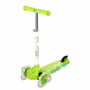 Evo 3 Tekerlekli Moven Groove Işıklı Yeşil Scooter