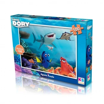 Finding Dory Puzzle - 100 Parça
