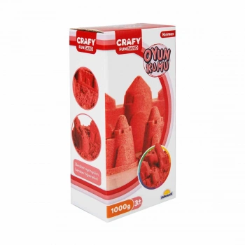 Fun Dough Kinetik Kum 1000 g Kırmızı