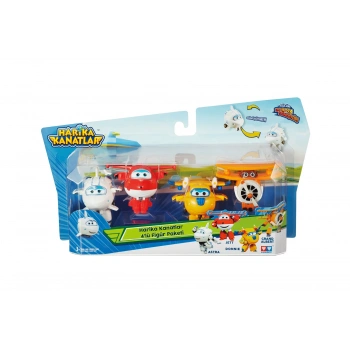 Harika Kanatlar 4´lü Mini Figür Seti (Astra. Jett. Donnie. Grand Albert)