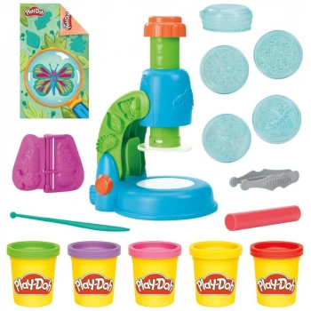 Play Doh Işıklı Mikroskop Oyun Seti G0494
