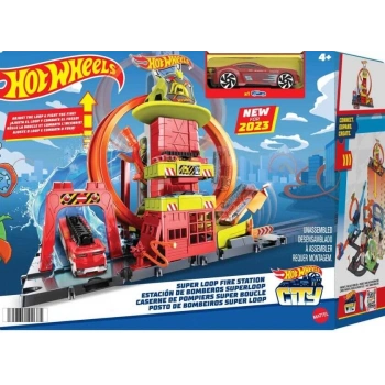 Hot Wheels Çember Pistli İftaiye İstasyonu - HKX41