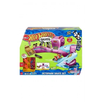Hot Wheels Skate Ahtapot Kaykay Parkı Oyun Seti HMK01