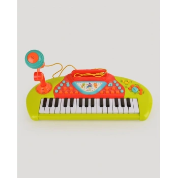 Karaoke Özellikli Müzikli Işıklı MP3 Girişli ve Mikrofonlu Çok Fonksiyonlu Piyano-LC-30972