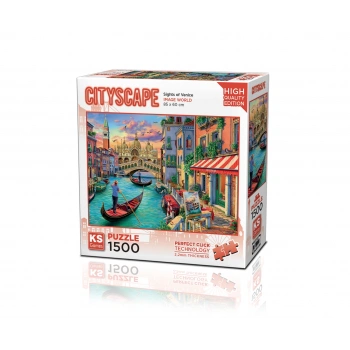 Ks Games Sights of Venice Puzzle - 1500 Parça
