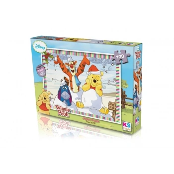 Ks Puzzle Winnie The Pooh Puzzle - 100 Parça
