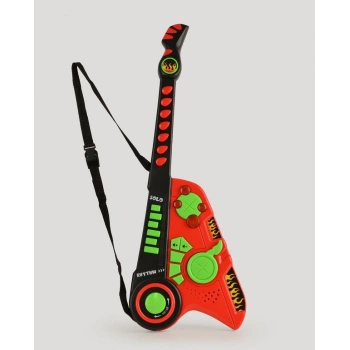 Led Işıklı Melodili Askılı Müzikli Gitar - LC-30968