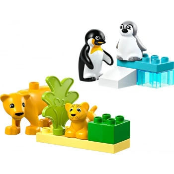 LEGO® DUPLO Vahşi Hayvan Aileleri: Penguenler ve Aslanlar 10442