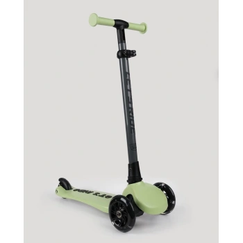 Lets Ride Two Işıklı Katlanabilir 3 Tekerlekli Scooter Yeşil