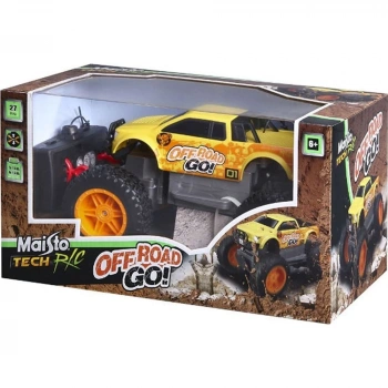 Maisto Off-Road Go! Uzaktan Kumandalı Arazi Aracı - Sarı