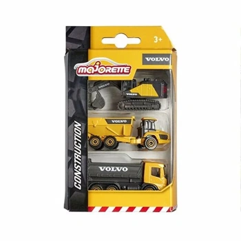 Majorette Volvo İnşaat 3lü paket