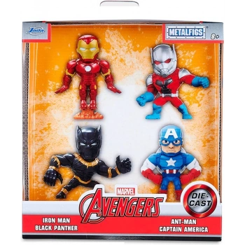 Marvel Avengers 4 Pack 2.5 Inch Metal Figür