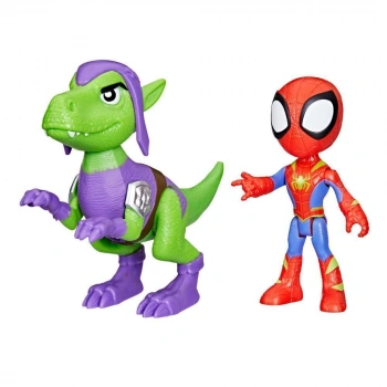 Marvel Spidey ve Muhteşem Arkadaşları Dino-Webs, Spidey ve Goblin Raptor F9478