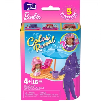 MEGA Barbie Color Reveal Mini Bebekler HHP85-HHP88