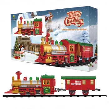 Merry Christmas Deluxe Pilli Tren Seti 8 Parça 1603B-3A