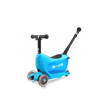 Micro Micro Mini2go Deluxe Plus 3 Tekerlekli Scooter Blue