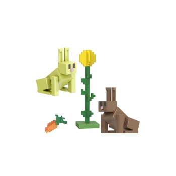Minecraft Aksesuarlı Figürler Rabbits GTP08-HTN12