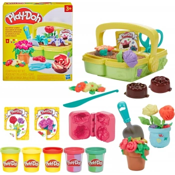 Play Doh Renkli Çiçekler Botanik Oyun Seti G0492