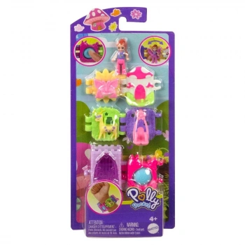 Polly Pocket Bileklik Olabilen Sevimli Oyun Setleri HKV67-HKV69