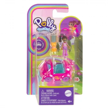 Polly Pocketın Muhteşem Araçları Oyun Setleri HKV55-HMJ80