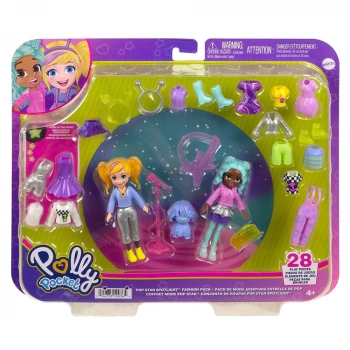 Polly Pocket ve Arkadaşları Farklı Moda Aksesuarları Oyun Setleri HNF51-HKV97