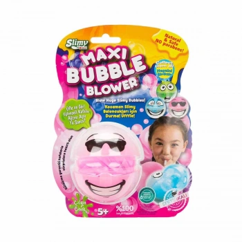 Slimy Maxi Bubble Blower Komik Slime - Pembe
