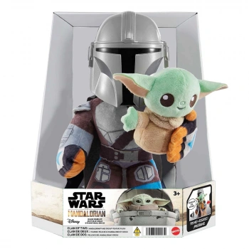 Star Wars Mandalorian Sesli Pelüş Figür HNT52