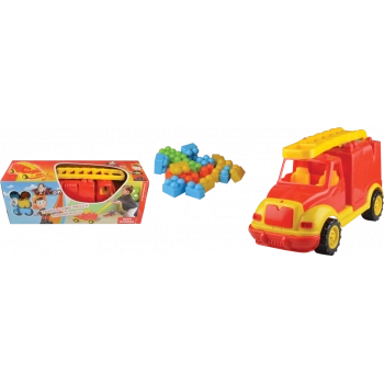 TonTon Kutulu İtfaiye 43 cm Bloklu 38 Parça