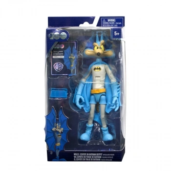 Warner Bros Bugs W.E.Coyote-Batman Kıyafetiyle 18 cm Koleksiyon Figürü WAW03000