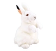 Beyaz Tavşan Peluş 28 cm.