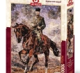 Atatürk Sakarya İsimli Atıyla Kolaj 1000 Parça Puzzle