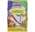 Play-Doh Elastik 4lü Hamur Çarpıcı Renkler E6967-E9863