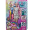 Barbie Rengarenk Saçlar Bebeği GHN04