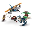 LEGO Jurassic World Velociraptor Uçakla Kurtarma Görevi-75942