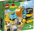 Lego Duplo Kamyon ve Paletli Kazıcı-10931