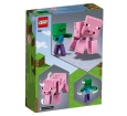 LEGO Minecraft BigFig Domuz ile Bebek Zombi - 21157