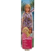 Barbie Şık Barbie Bebekler Mor Elbiseli T7439-GHW49