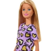 Barbie Şık Barbie Bebekler Mor Elbiseli T7439-GHW49