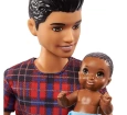 Barbie Bebek Bakıcısı Skipper Oyun Seti GRP10 - Esmer Erkek