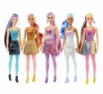 Barbie Color Reveal Renk Değiştiren Sürpriz Barbie Işıltılı Bebek GWC55