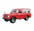 1:24 Land Rover Series II Model Araba - Kırmızı