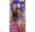 Barbie Bebek Bakıcısı Skipper Oyun Seti GRP10 - Sarı Saçlı