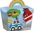 Lego Duplo İtfaiye Helikopter ve Polis 10957