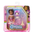 Barbie Kostümlü Chelsea ve Hayvancığı Esmer Doğum Günü Elbisesi - GHV69