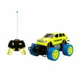 1:18 Uzaktan Kumandalı Neon Jumbo Weels USB Şarjlı Araba 26 cm. - Sarı Jeep