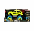 1:18 Uzaktan Kumandalı Neon Jumbo Weels USB Şarjlı Araba 26 cm. - Sarı Jeep