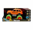 1:18 Uzaktan Kumandalı Neon Jumbo Weels USB Şarjlı Araba 26 cm. - Turuncu Jeep